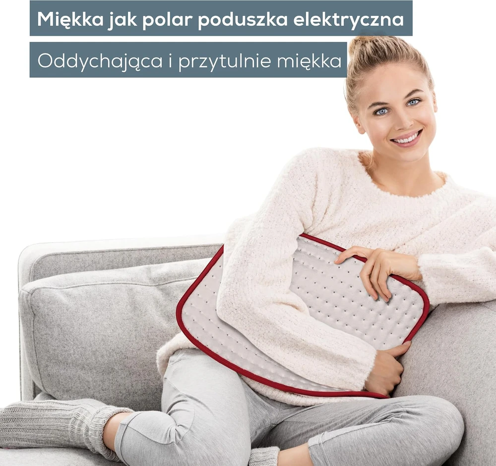 Beurer elektrinė šildymo pagalvėlė 100 W, 44 × 33 cm, 3 temperatūros lygiai, 273.74