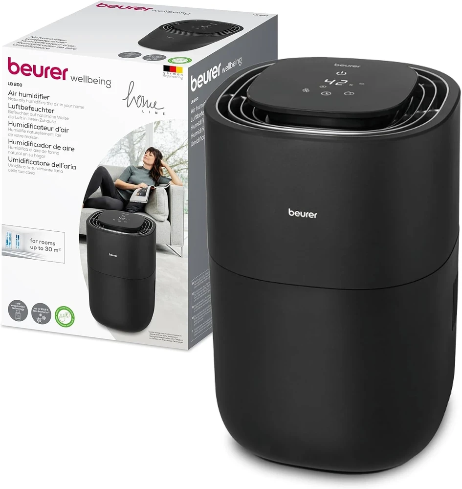 Beurer oro drėkintuvas, iki 30 m², 17 W, LB 200