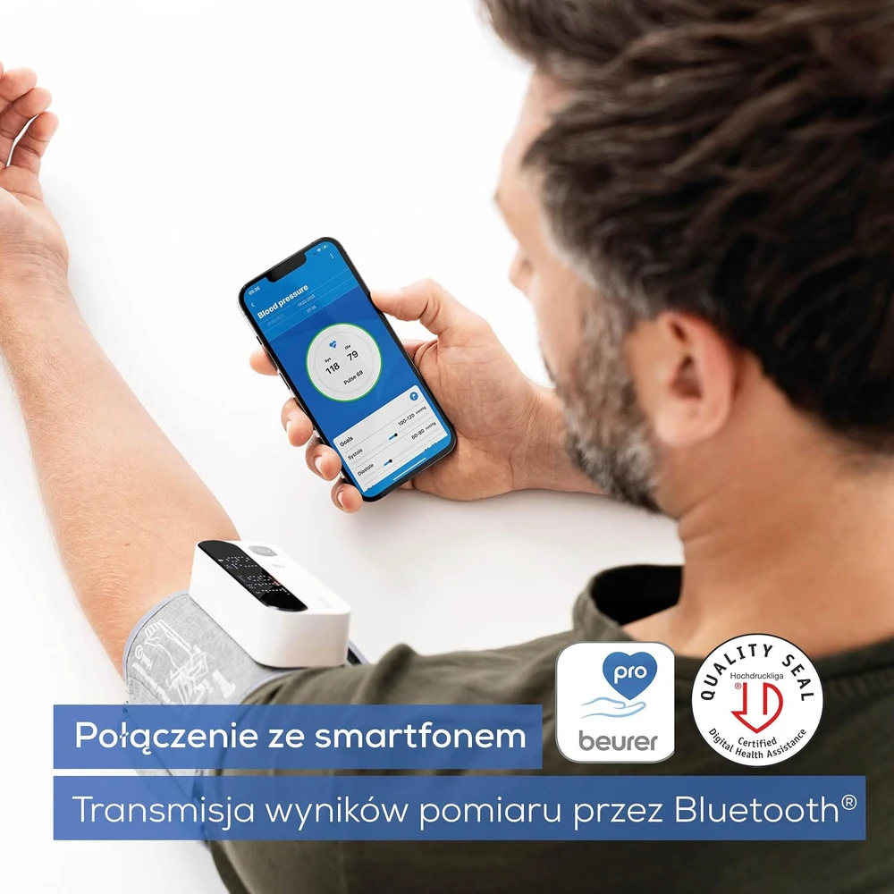 Beurer BM 59 kraujospūdžio matuoklis su „Bluetooth“ – 5 metų garantija