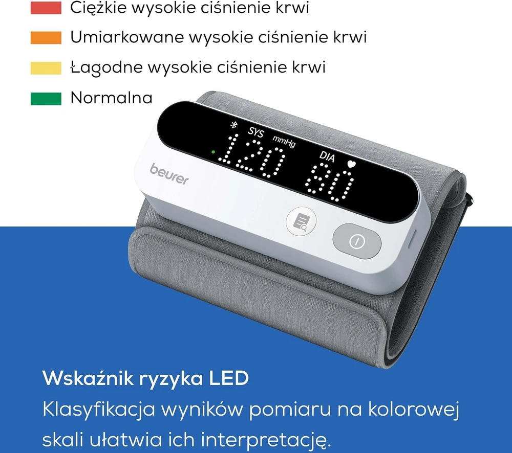 Beurer BM 59 kraujospūdžio matuoklis su „Bluetooth“ – 5 metų garantija