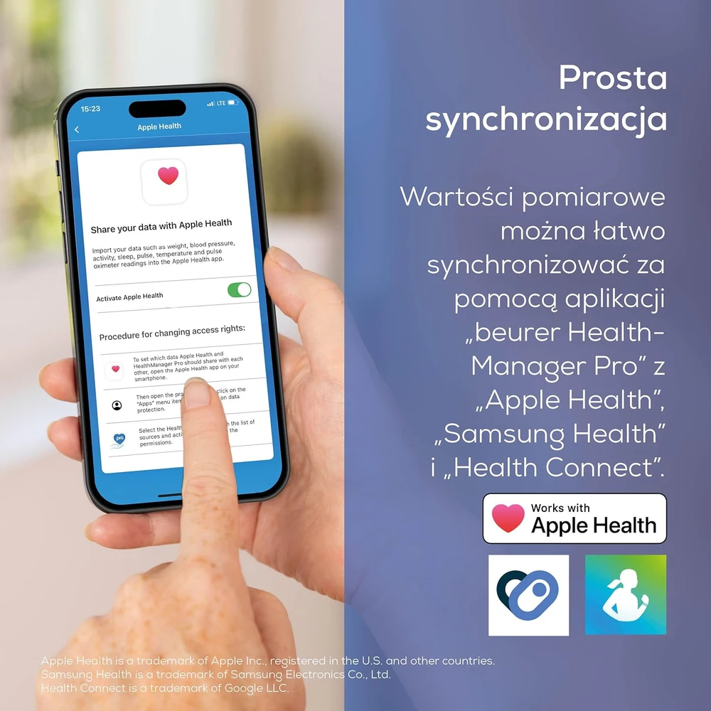 Beurer žastinis kraujospūdžio matuoklis BM27 su 22–42 cm manžete ir aritmijos aptikimu