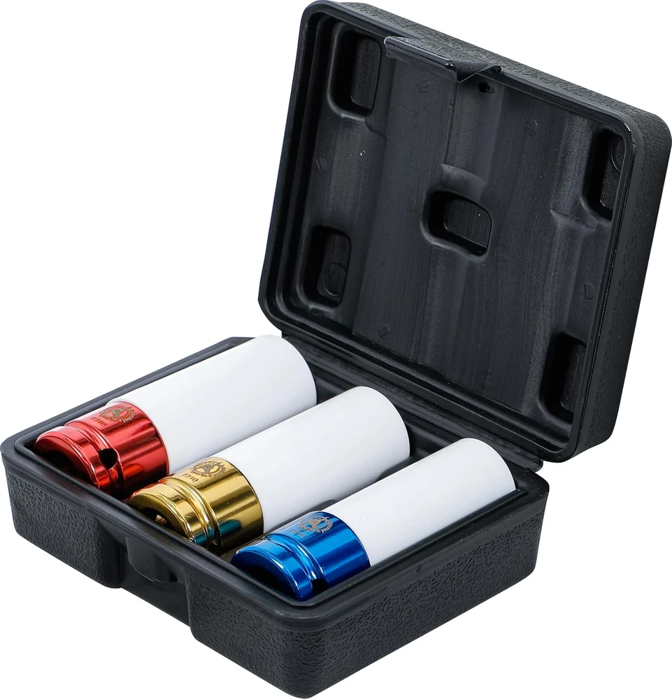 Bgs Technic BGS apsauginių smūginių galvučių rinkinys 1/2 col., 17–21 mm, 3 vnt., 7310
