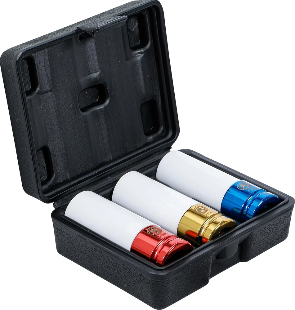 Bgs Technic BGS apsauginių smūginių galvučių rinkinys 1/2 col., 17–21 mm, 3 vnt., 7310