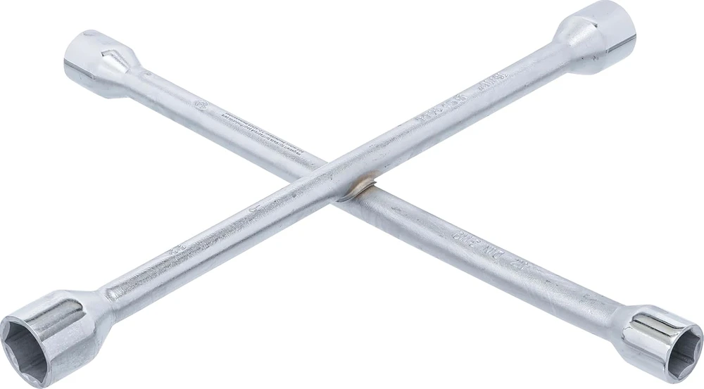 Bgs Technic BGS ratų kryžminis raktas automobiliams 17 x 19 x 22 mm ir 13/16 in, modelis 1455