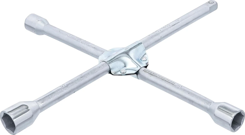 Bgs Technic BGS ratų kryžminis raktas automobiliams 17/19/21 mm ir 1/2 col. modelis 1459