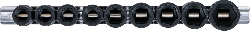 Bgs Technic BGS smūginių šešiakampių galvučių rinkinys 1/2", 13–24 mm, 9 vnt., 9551