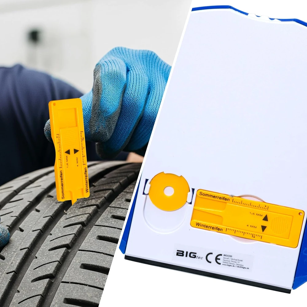 BIGtec automobilinis stovėjimo laikrodėlis „5 viename“ su ledo ir sniego grandikliu, 7413