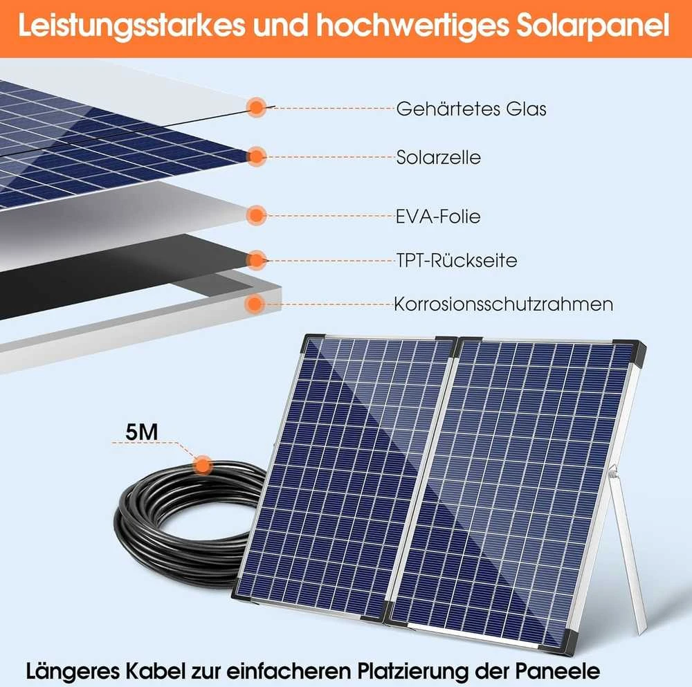 Biling saulės energija varoma fontano pompa su 4 antgaliais, 35 W, 1500 l/h, PY2335WO