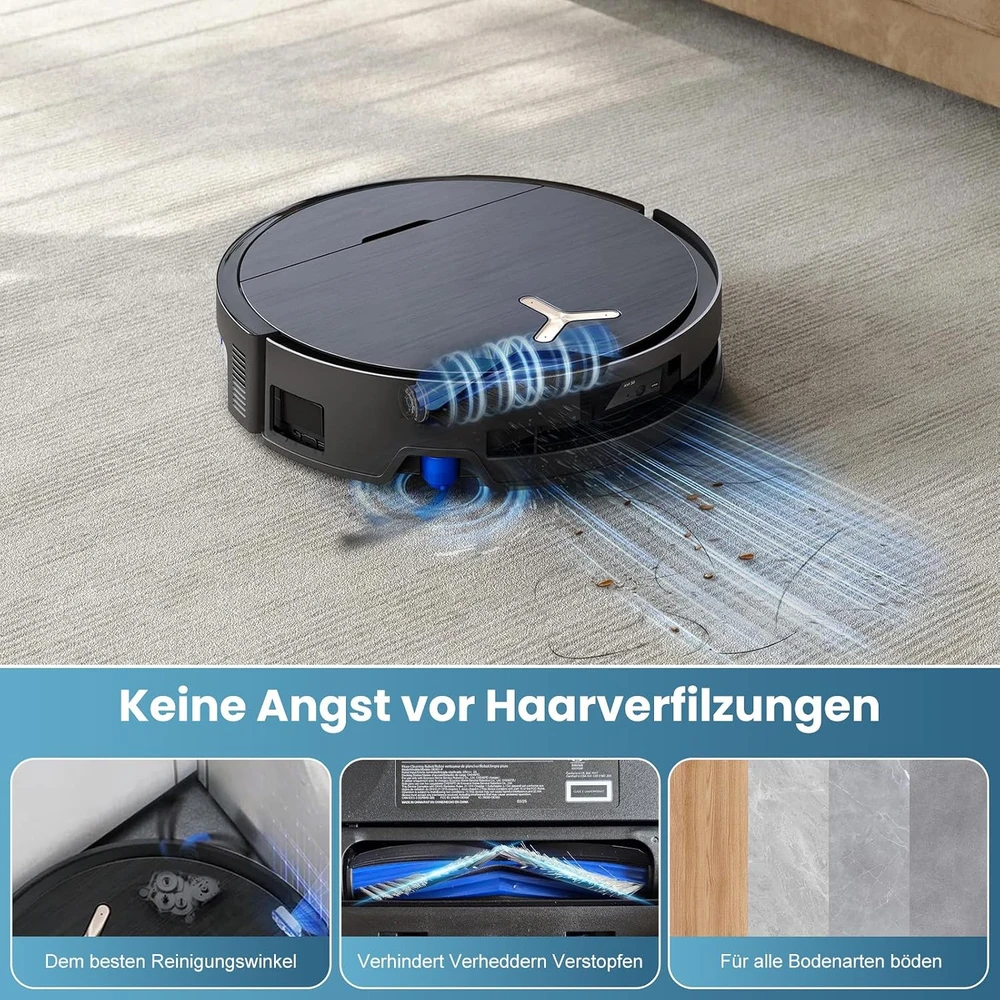 Bisenkud 17 dalių robotų dulkių siurblių priedų rinkinys ECOVACS DEEBOT X9 PRO Omni ir X11 PRO Omni EC-X9