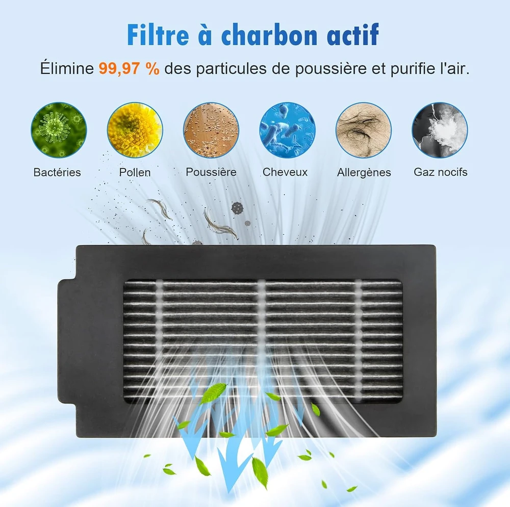 Bisenkud roboto dulkių siurblio priedų rinkinys ECOVACS DEEBOT T50 Omni, 25 dalių, ECO-T50