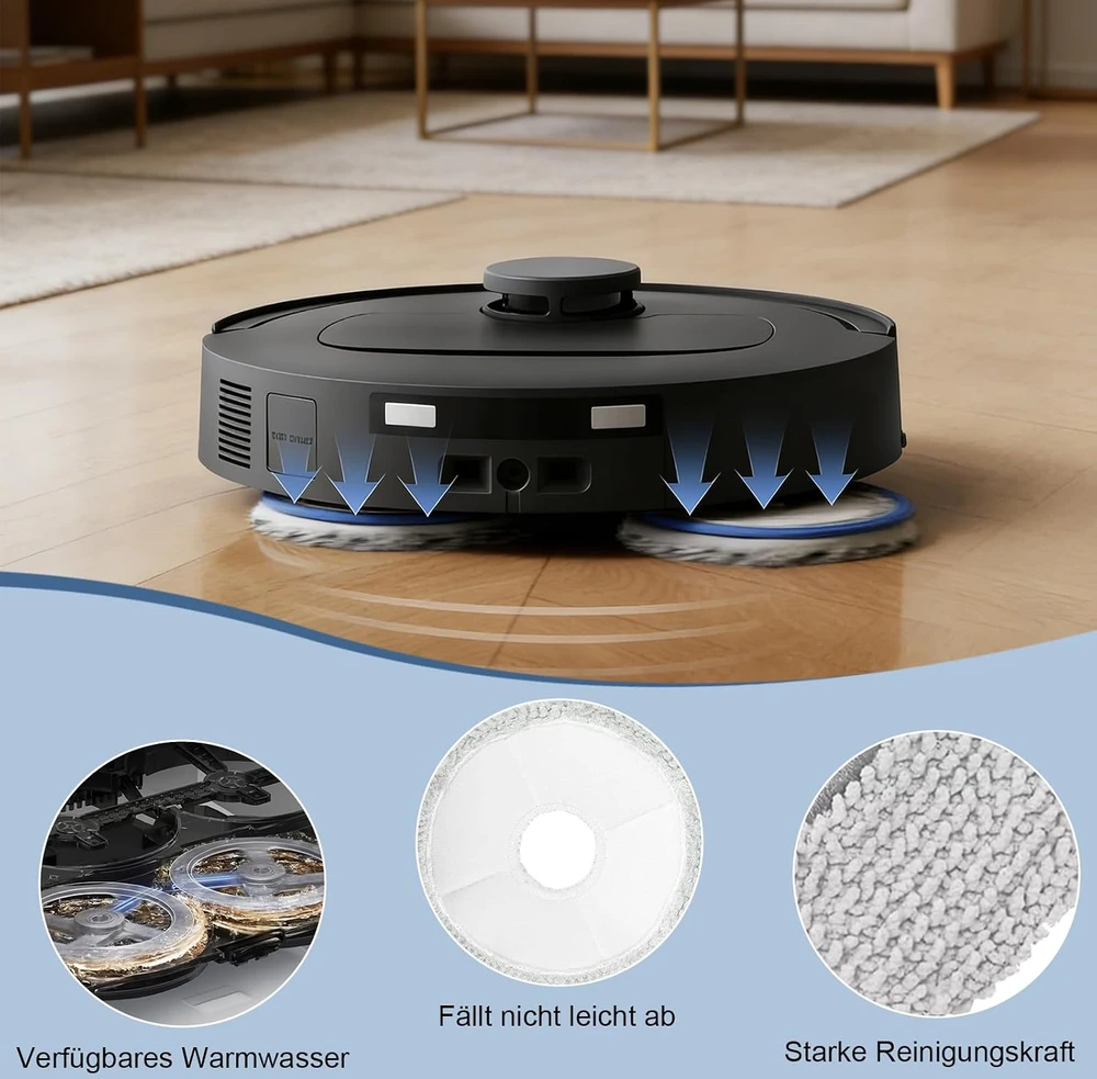 Bisenkud roboto dulkių siurblio priedų rinkinys Ecovacs Deebot T30C Omni EC-T30c
