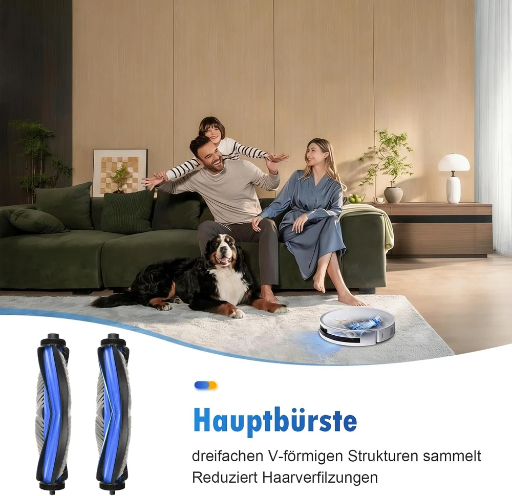 Bisenkud roboto dulkių siurblio priedų rinkinys ECOVACS DEEBOT T50 Omni, 25 dalių, ECO-T50
