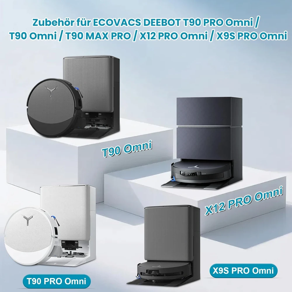 Bisenkud roboto dulkių siurblio priedų rinkinys ECOVACS DEEBOT T90 ir X9S EC-T90
