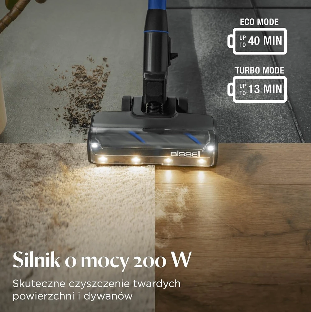 BISSELL belaidis dulkių siurblys PowerClean FurFinder 200 W 4089N
