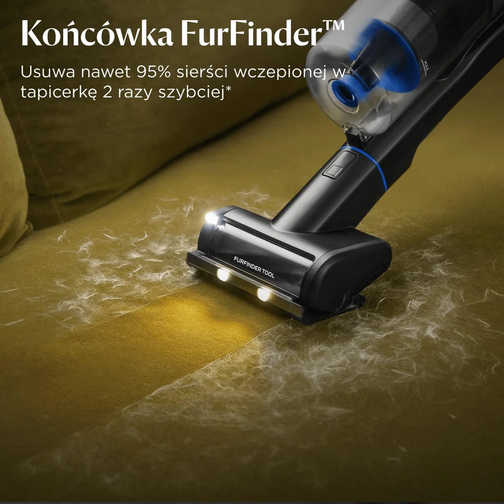 BISSELL belaidis dulkių siurblys PowerClean FurFinder 200 W 4089N