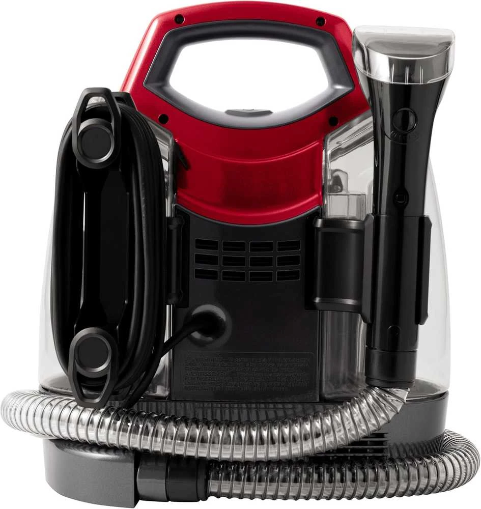 Dulkių siurblys „Bissell“ dėmių valiklis „SpotClean ProHeat“, veikiantis su laidiniu varikliu, rankinis, plovimo funkcija, 330 W, raudonas/titanas, garantija 24 mėn.