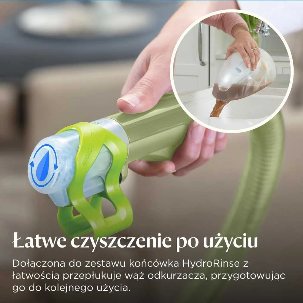 BISSELL skalbiamas rankinis dulkių siurblys, 340 W, 1,4 l talpa, Little Žalias, 4098N
