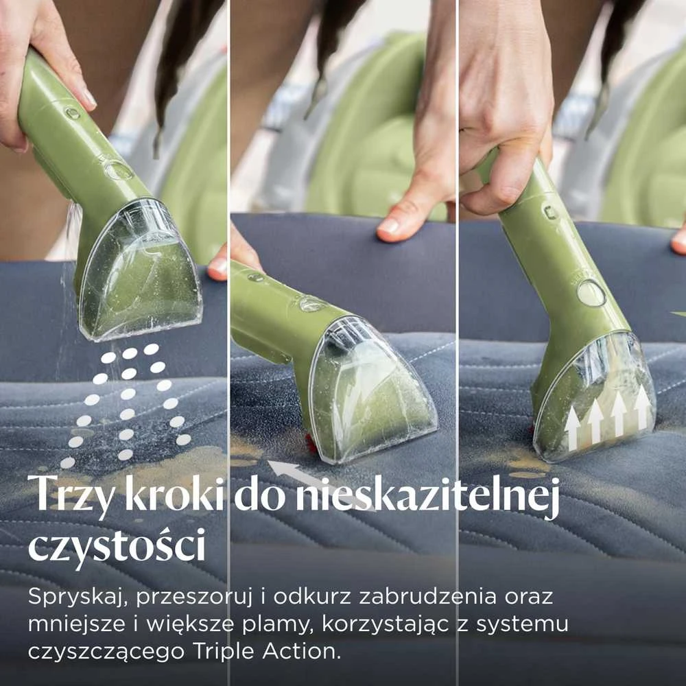 BISSELL skalbiamas rankinis dulkių siurblys, 340 W, 1,4 l talpa, Little Žalias, 4098N