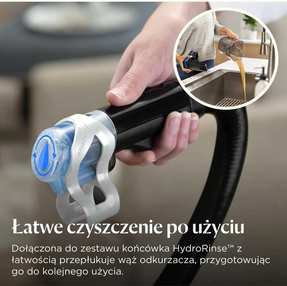 BISSELL šluojantis dulkių siurblys SpotClean C5, 400 W, 3,7kg, dvigubas vandens bakas, 3861N