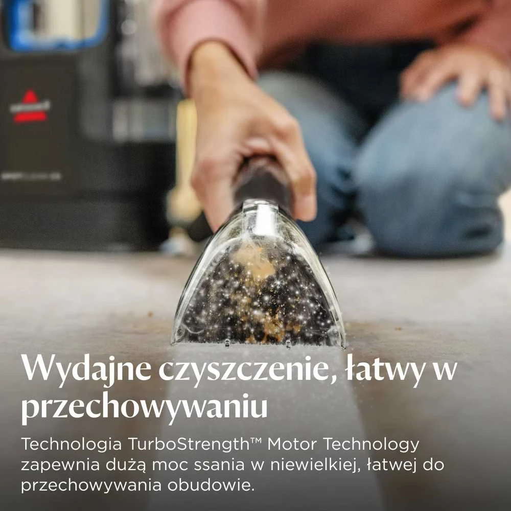 BISSELL šluojantis dulkių siurblys SpotClean C5, 400 W, 3,7kg, dvigubas vandens bakas, 3861N