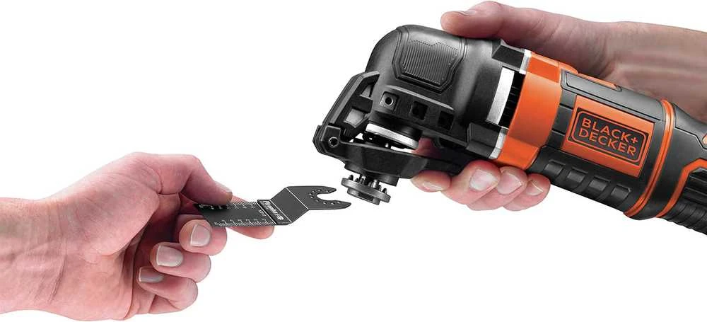 Black & Decker Juodas+DECKER daugiafunkcis osciliacinis įrankis su priedais, 230 W, MT300KA-QS