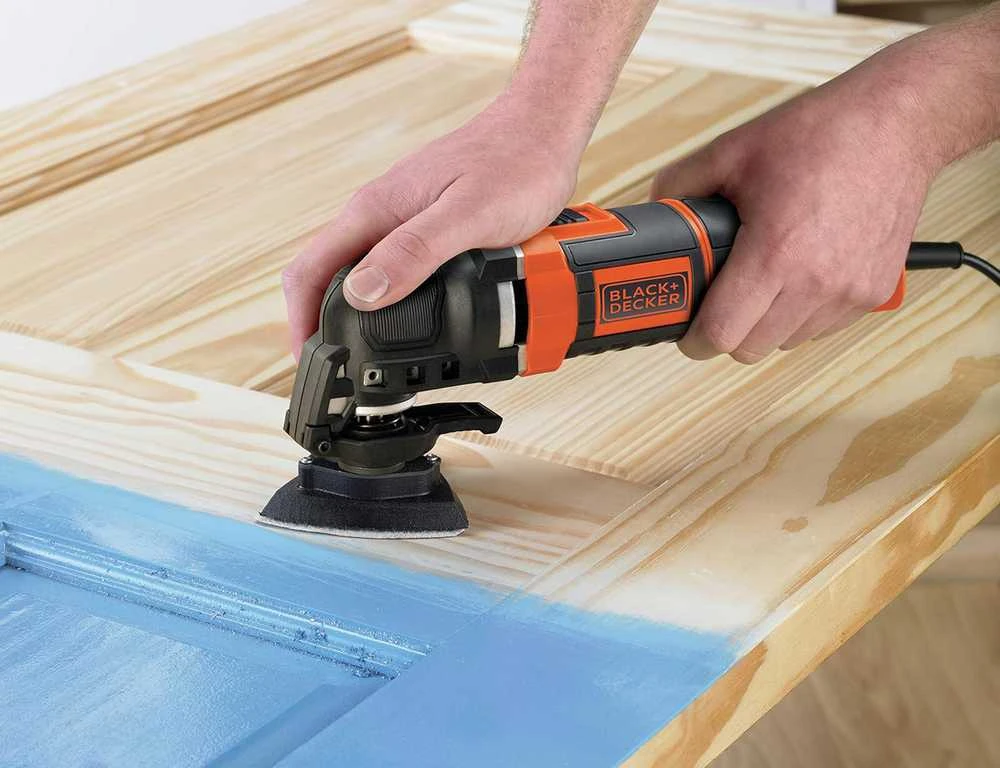 Black & Decker Juodas+DECKER daugiafunkcis osciliacinis įrankis su priedais, 230 W, MT300KA-QS