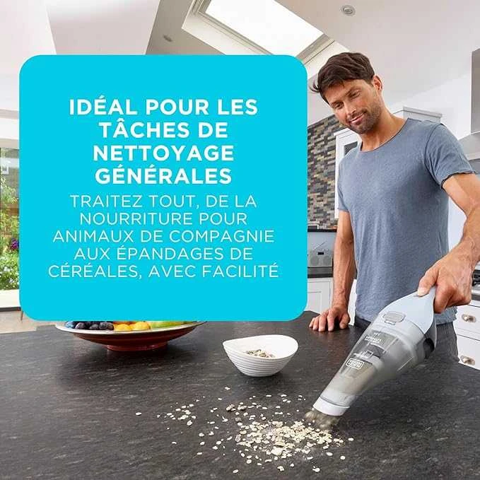 Black & Decker Juodas+DECKER Dustbuster Rankinis dulkių siurblys
