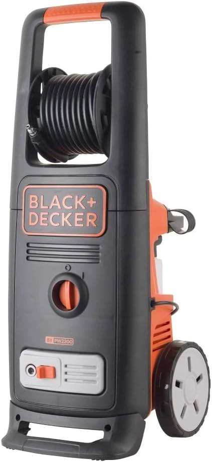 Black & Decker Juodas & Decker aukšto slėgio plovimo įrenginys 2200 W, 440 l/val., BXPW2200PE