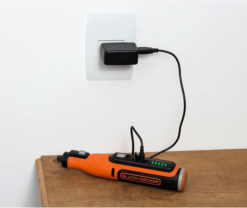 Black & Decker BD šlifuoklis MULTI. 8V +52szt. AKCESORIÓW BCRT8IK