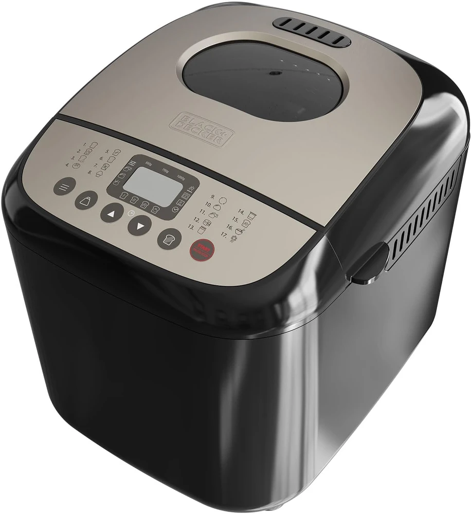 Duonkepė Black & Decker juodas+decker Breadmaking machine Juodas & Decker BXBM600E