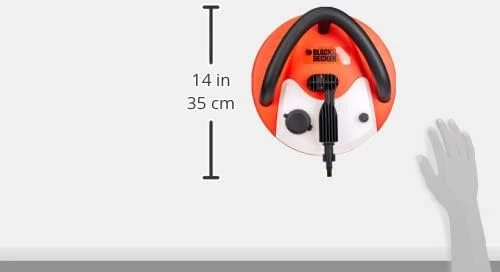 Black & Decker Juodas & Decker plokščių paviršių valymo šepetys su integruotu ploviklio rezervuaru 41609-A