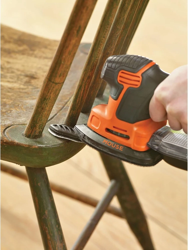 Black & Decker Juodas & Decker Ekscentrinis šlifuoklis su 125 FI 340W AC Bosch GEX 125