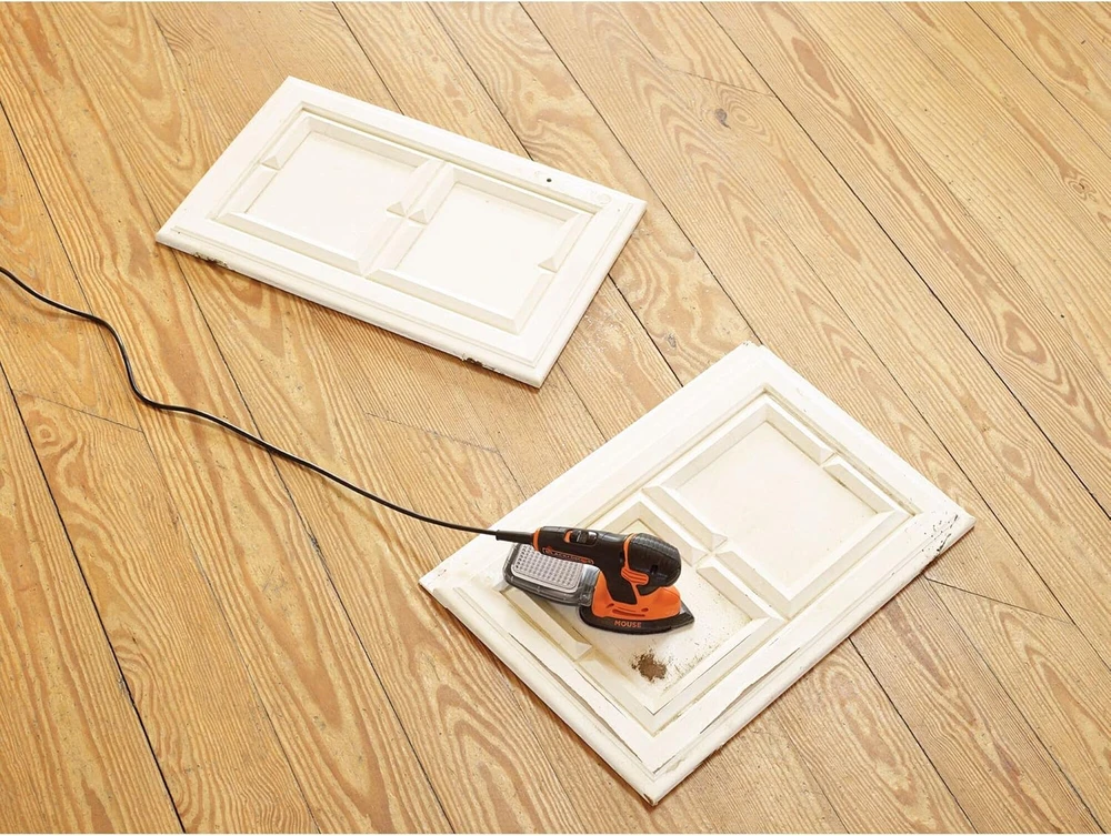 Black & Decker Juodas & Decker Ekscentrinis šlifuoklis su 125 FI 340W AC Bosch GEX 125