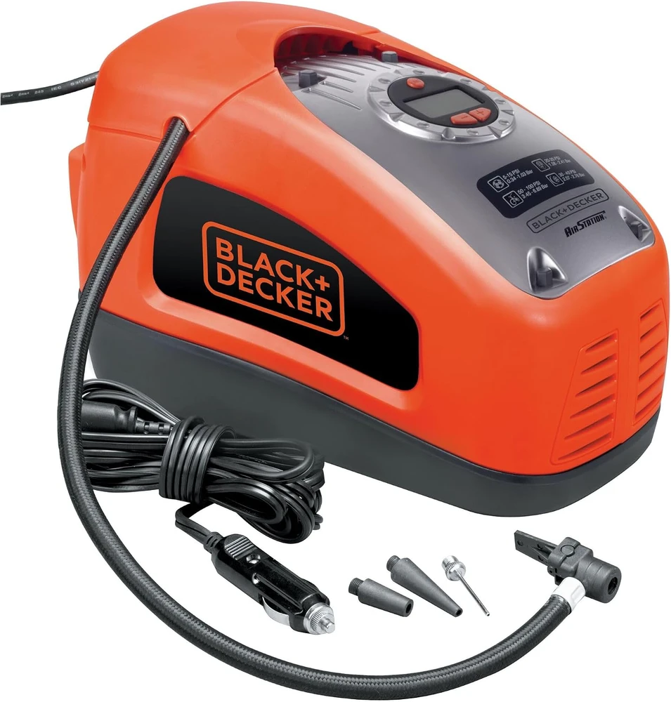 Black & Decker kompresorius ASI300 - 11 bar - AC - 12/230 V