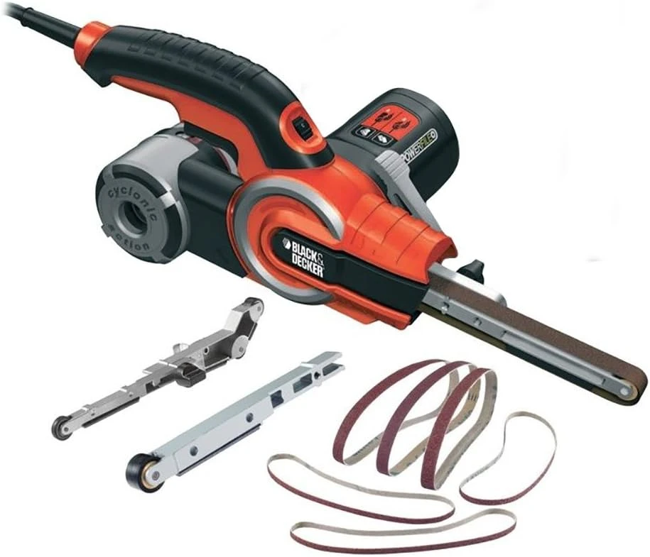 Juostinis šlifuoklis Black & Decker KA902EK