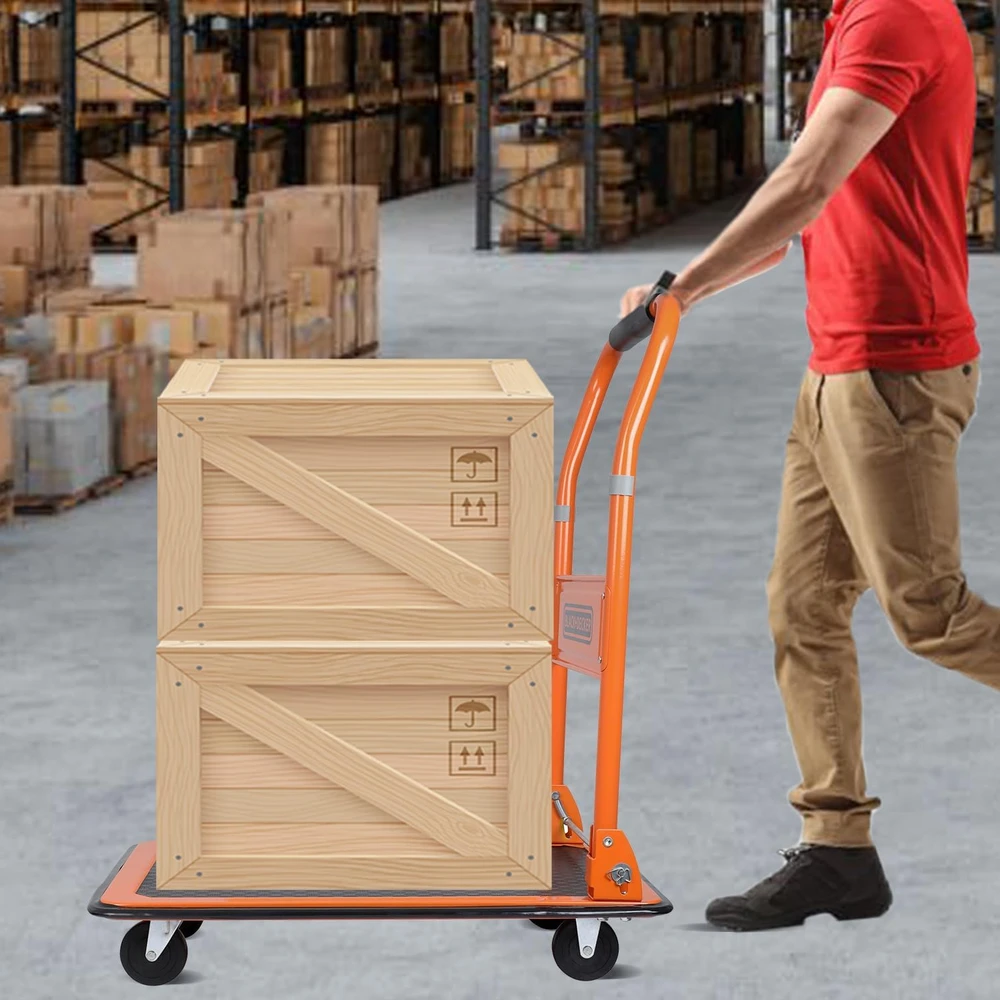 Black & Decker Plieninis vežimėlis Juodas & Decker WBL BXWT-H303, max. apkrova 80 kg.
