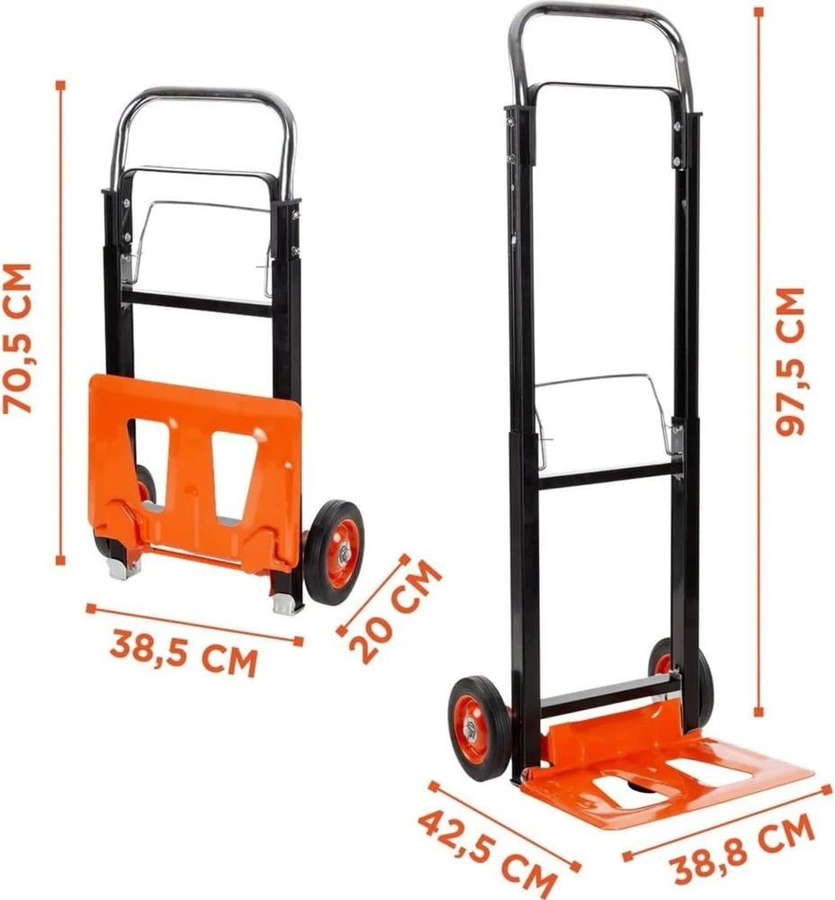 Black & Decker Sulankstomas rankinis krautuvas Juodas & Decker ST BB H305, max. apkrova 90kg