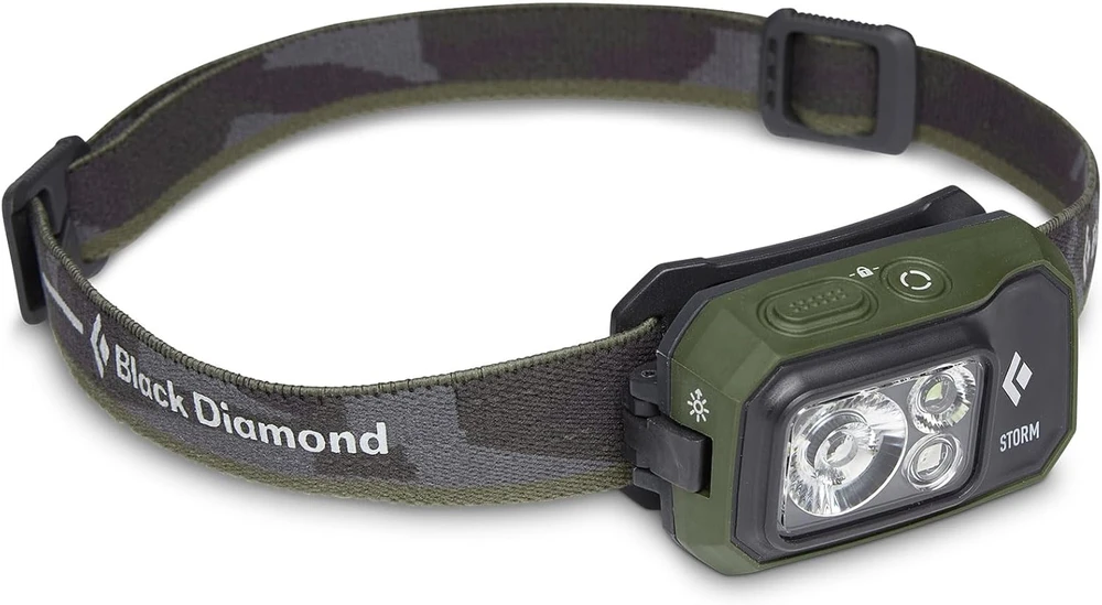 Black Diamond JAV Juodas Diamond Storm 450 lm prožektorius
