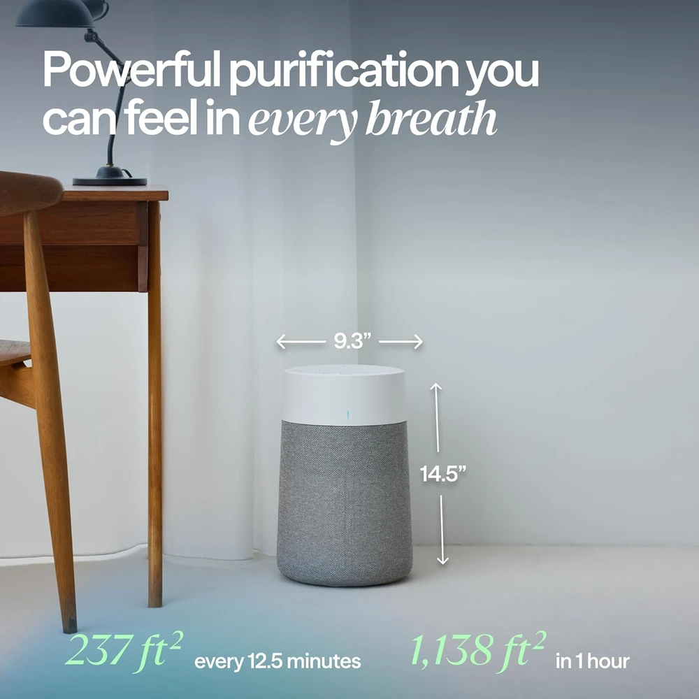 Blueair oro valytuvas Mėlyna Pure 511i Max su HEPA filtru, 43 m², BLU-110088_2