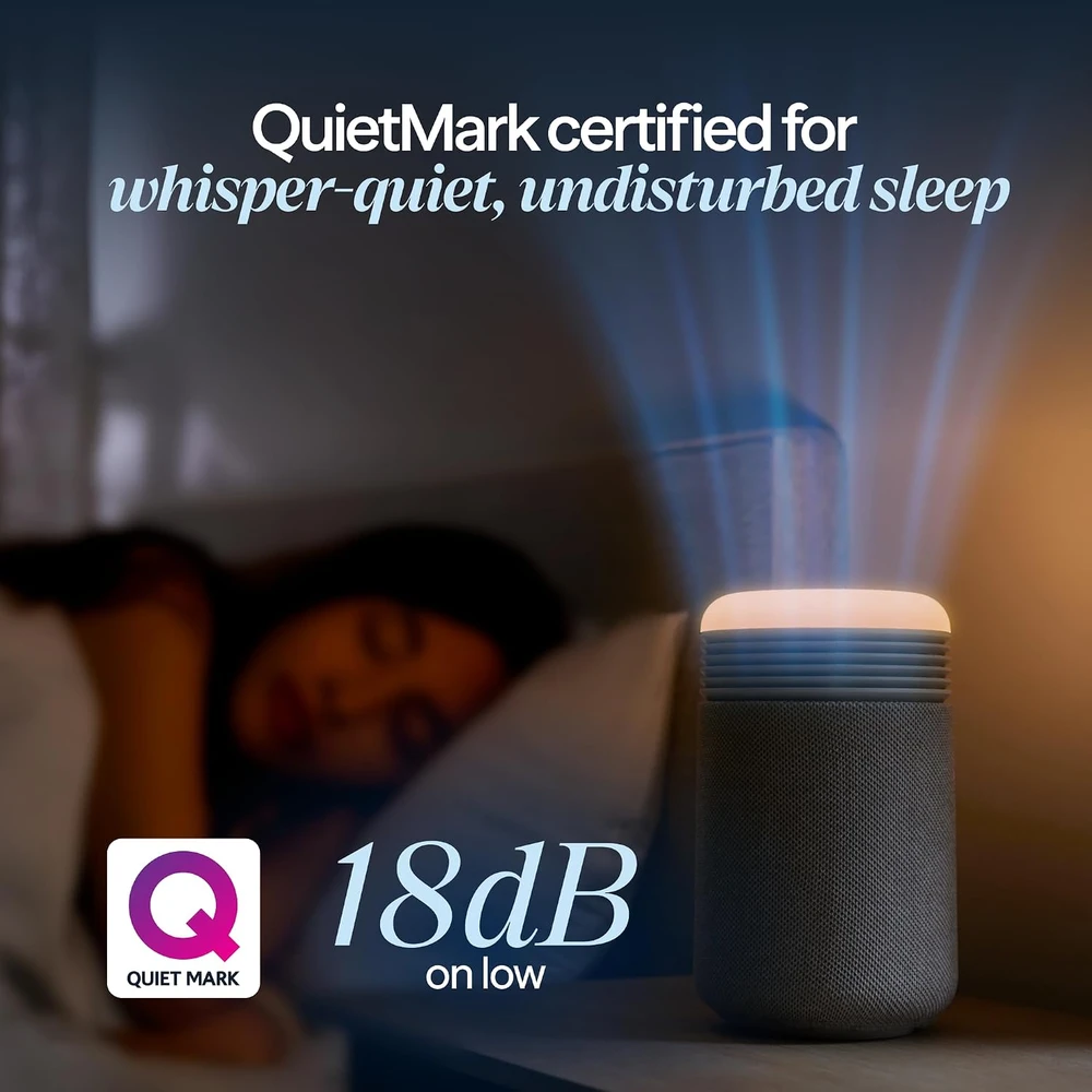 Blueair oro valytuvas Mini Restful su HEPASilent filtru, saulėtekio žadintuvu ir USB-C 113709