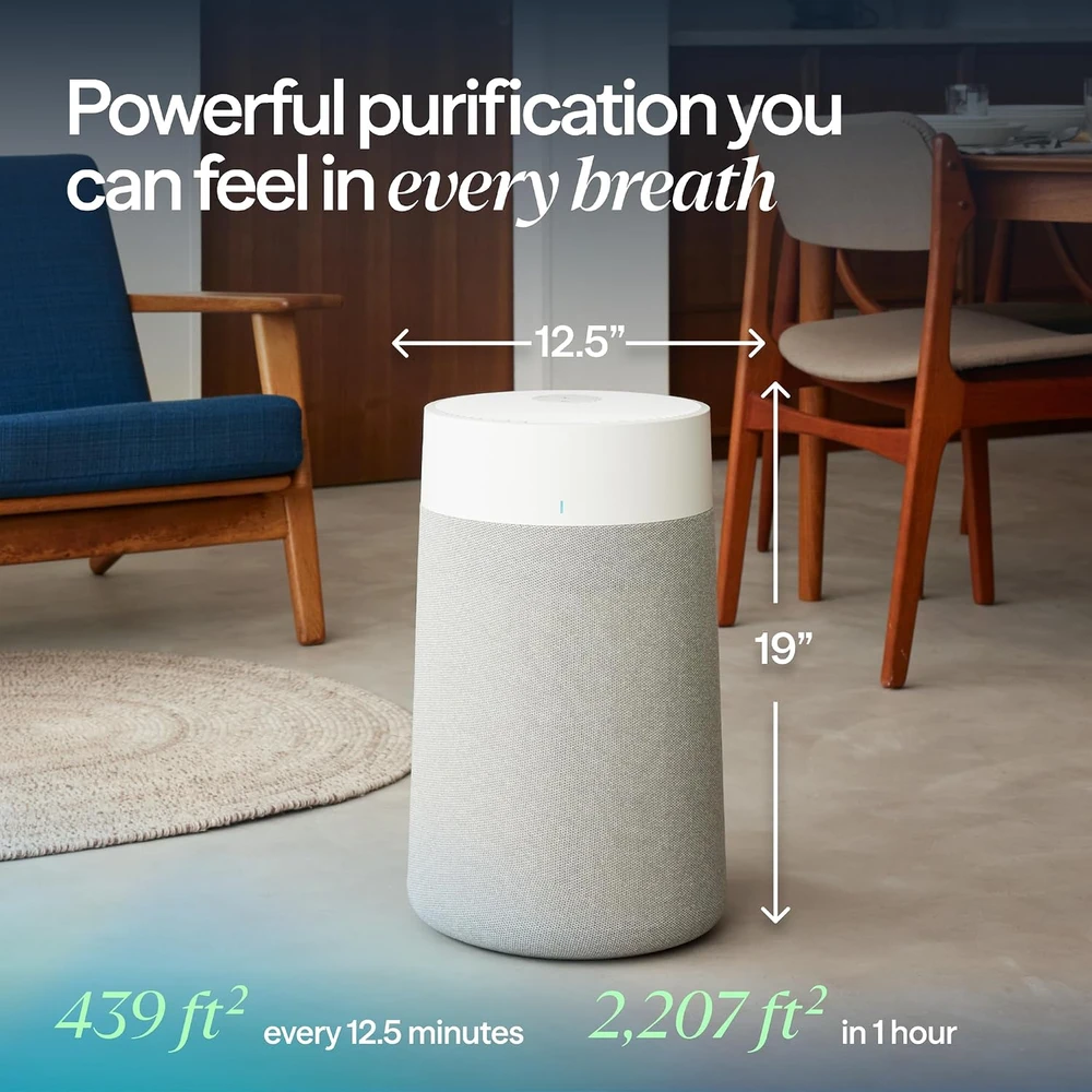 Blueair oro valytuvas su HEPASilent filtru iki 86 m², 32 W, modelis 110080