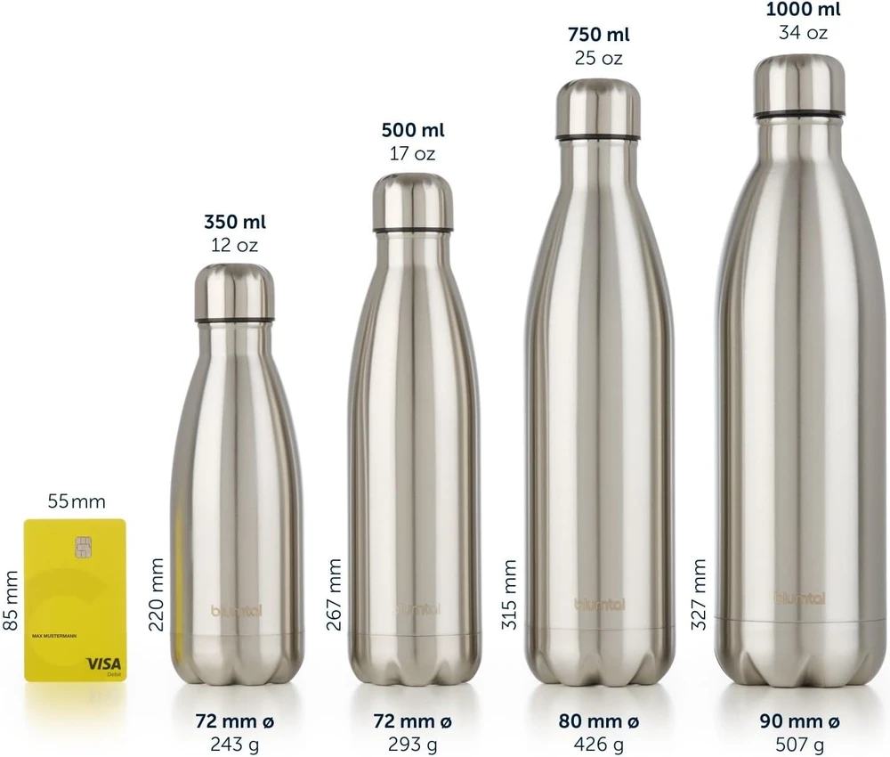 Blumtal nerūdijančiojo plieno termosas 750 ml, sandarus, Charles-