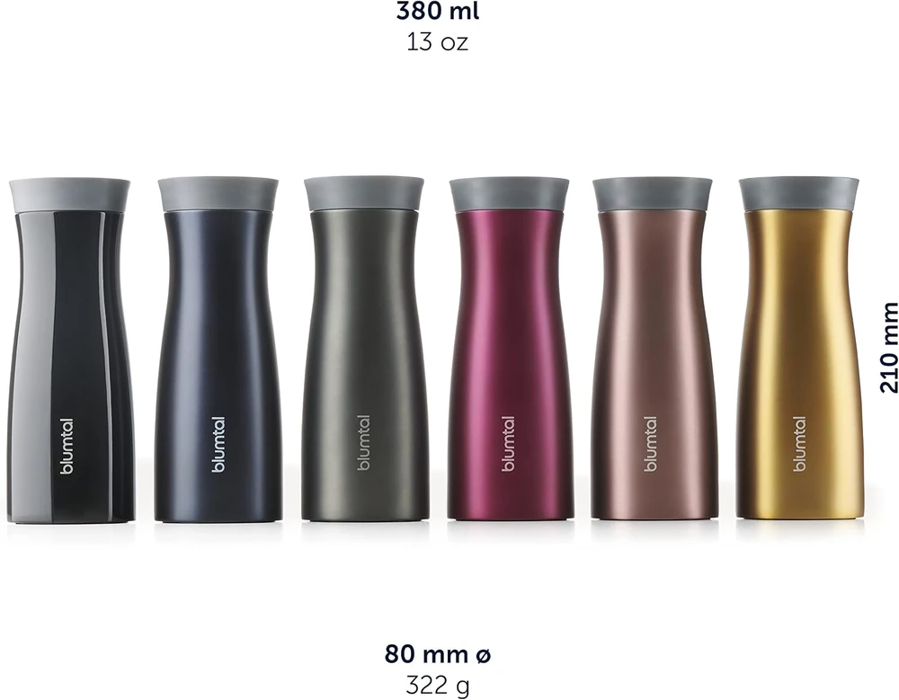 Blumtal termopuodelis 380 ml, nerūdijančiojo plieno, su 360° anga, EB0137