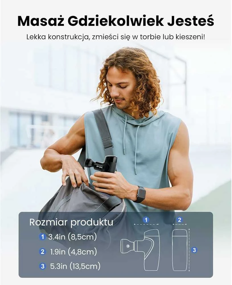 Bob and Brad M7 Plus Masažo pistoletas