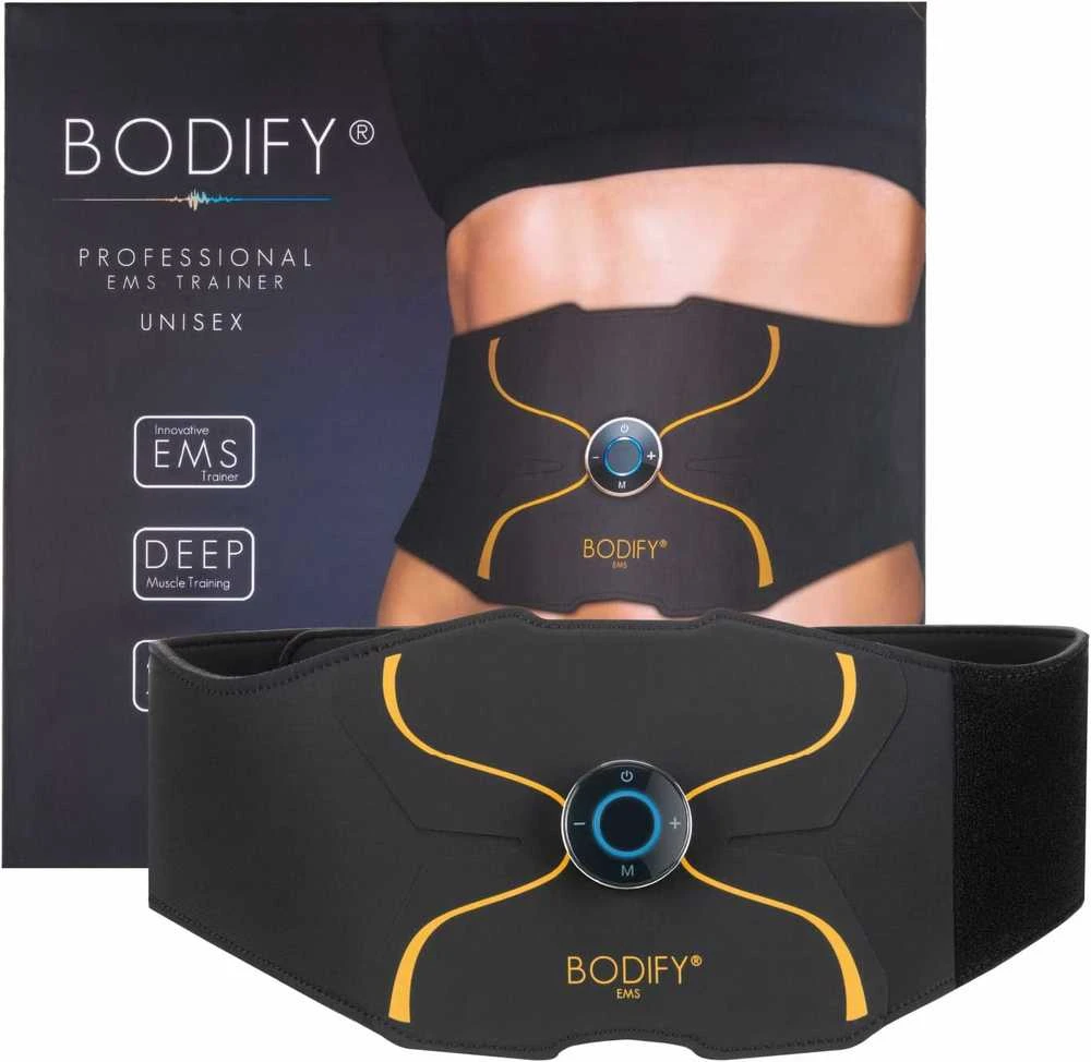 Bodify EMS treniruoklis pilvo raumenų stimuliavimui