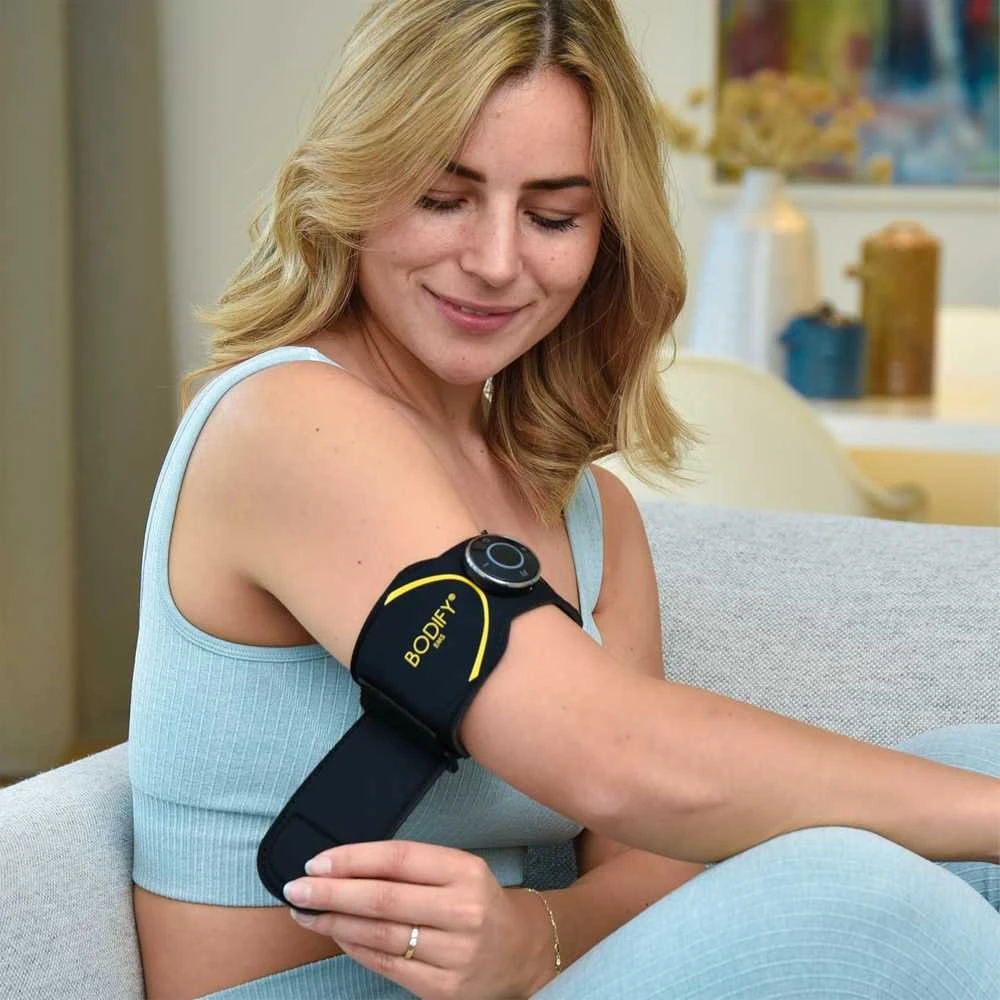 Bodify EMS raumenų treniruoklis rankoms ir kojoms 2-in-1, pilkas