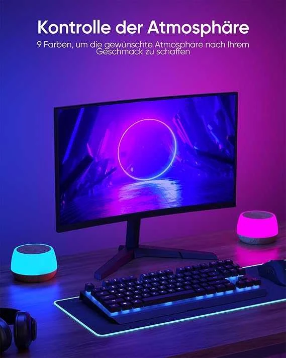 Bonsery RGB Naktinė lempa
