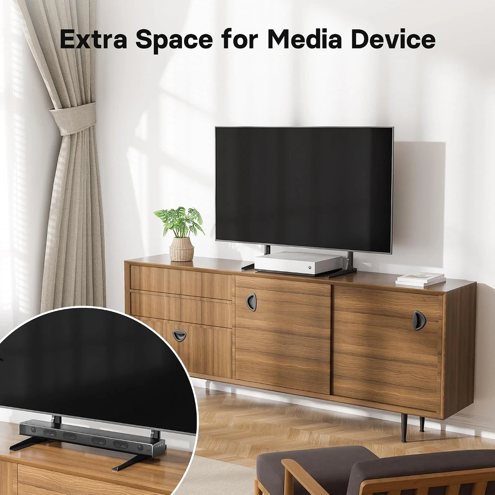 BONTEC televizoriaus stovas 22–65 col., VESA 50 × 50–800 × 400 mm, TV05