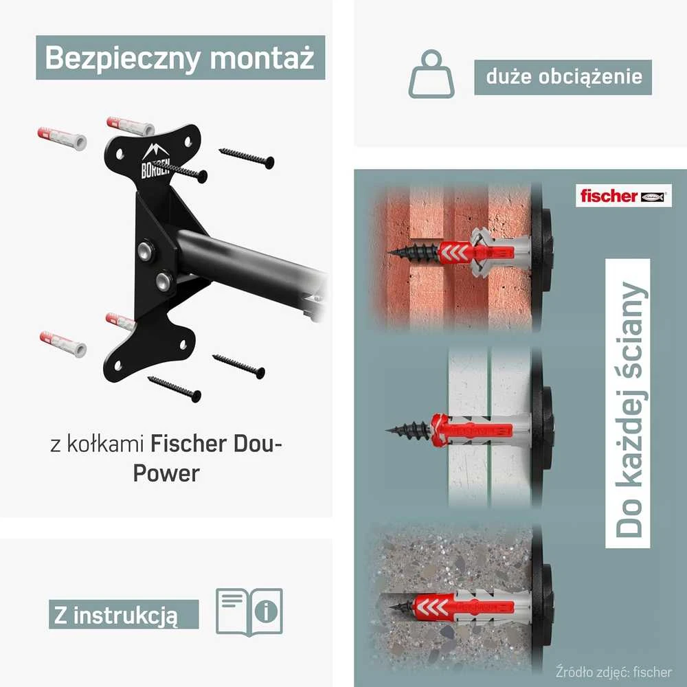 Borgen sieninis dviračio laikiklis, reguliuojamas kampas ir atstumas, sulankstomas, plienas, B-01-002 modelis