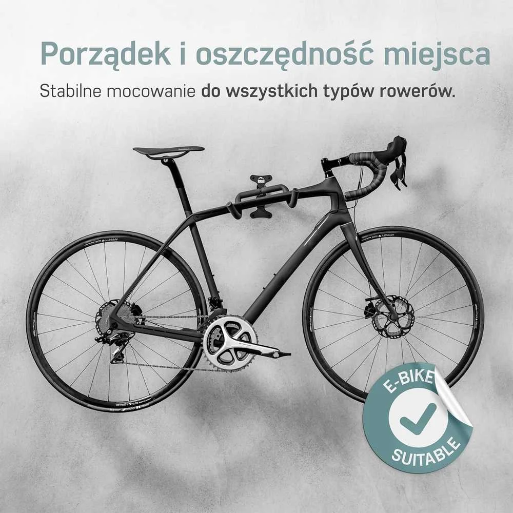 Borgen sieninis dviračio laikiklis, reguliuojamas kampas ir atstumas, sulankstomas, plienas, B-01-002 modelis
